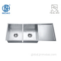 Drainboard Sink Under mount Stainless Steel Sink with Drainboard Supplier